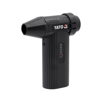   YATO Légseprű és autós porszívó 7,2 V 4 Ah 130000 RPM tartozékokkal