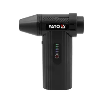   YATO Légseprű és autós porszívó 7,2 V 4 Ah 130000 RPM tartozékokkal