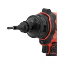 YATO Akkus kézi porszívó és légseprű szénkefe nélküli 18 V 71400 RPM ( akku és töltő nélkül)