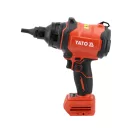 YATO Akkus kézi porszívó és légseprű szénkefe nélküli 18 V 71400 RPM ( akku és töltő nélkül)
