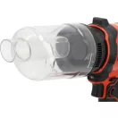 YATO Akkus kézi porszívó és légseprű szénkefe nélküli 18 V 71400 RPM ( akku és töltő nélkül)