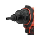 YATO Akkus kézi porszívó és légseprű szénkefe nélküli 18 V 71400 RPM ( akku és töltő nélkül)