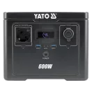 YATO Hordozható töltőállomás 600 W 512 Wh