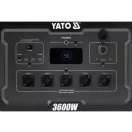 YATO Hordozható töltőállomás 3600 W