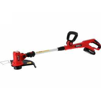   YATO Akkus fűkasza 250 - 300 mm szénkefe mentes ( 1 x 2.0 Ah akkuval és töltővel )