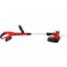 YATO Akkus fűkasza 250 - 300 mm szénkefe mentes ( 1 x 2.0 Ah akkuval és töltővel )