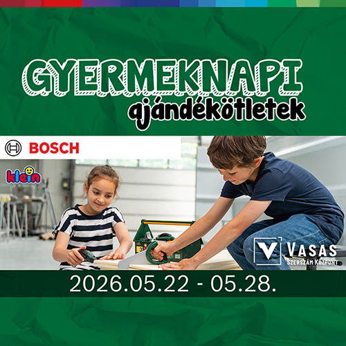 Bosch játékok gyereknapra 2026
